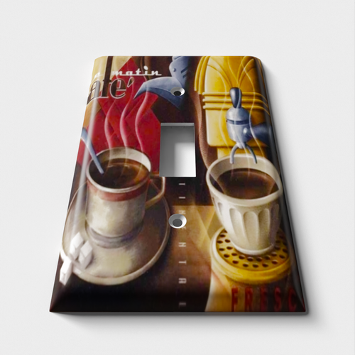 SnazzySwitch Coffee In Love Deko Lichtschalter Platte Abdeckung - Bild 2 von 24