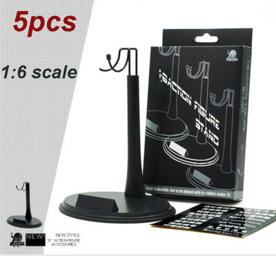 5 Pcs 1/6 Scale Action Figure Base Display Stand U Type For Very hot toys 
