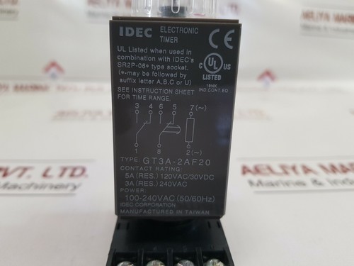 Idec gt3a-2af20 electronic timer with base - Picture 6 of 11