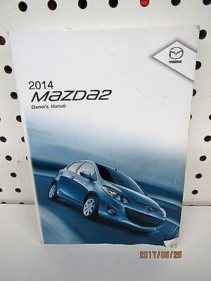 2014 Mazda/ Mazda 2 Owners Manual (book only) FREE SHIPPING | eBay