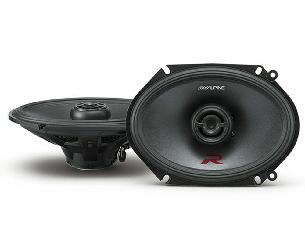 Alpine RS68 8 inch 2-Way Speaker - Black for sale online | eBay