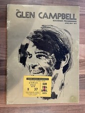 Glen Campbell Programme And Ticket 1973