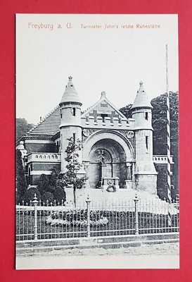 Postcard Freyburg Unstrut around 1910 Gymnastics Father Jahn final resting place (27327