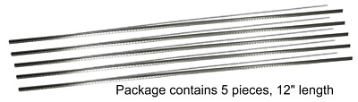 Fret Wire Medium Tall Nickel Silver 1 foot length 123124H-5P 5 pieces
