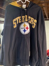 Steelers zip hooded sweatshirt XL