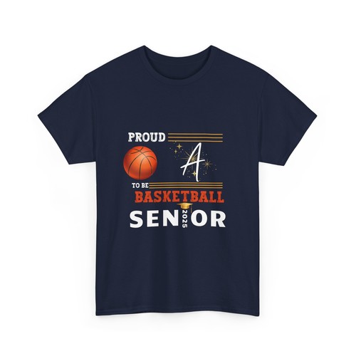 Basketball Senior T-Shirt, Graduation Gift for Basketball Player Class of 2025 - Picture 28 of 29