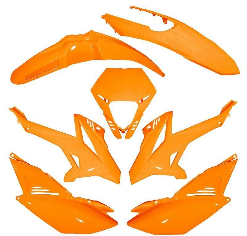 Carrosserie boite Beta 50 RR 2012 haut de gamme orange 7 pcs