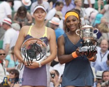 Serena Williams Maria Sharapova Signed Tennis Photo Autograph Print