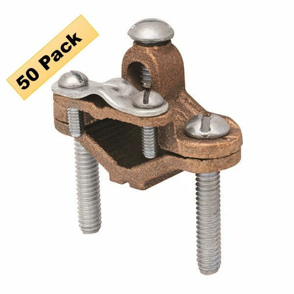 VoltVeera Pipe Grounding Clamps for Armored Cable with Clip 50