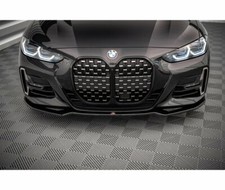 Cup Spoilerlippe SCHWARZ f�r BMW 4er G22 M-Paket Frontspoiler Schwert ABE ABS V3