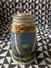 Vintage Michelob PGA Tour Series Lidded  Stein 1996 TPC at Sawgrass Anheuser