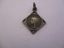 ALTE RELIGIÖSE MEDAILLE HEILIGE BERNADETTE? GROTTE DE LOURDES