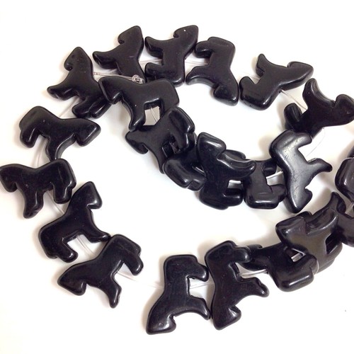 Howlite Zuni Horse Bead Magnesite Turquoise Loose Beads 24pcs Horse Pendant 15" - Picture 12 of 94