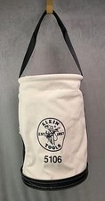 KLEIN TOOLS 5106 Canvas Bucket Bag with handle MADE IN USA, NEW CONDITION!