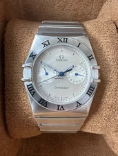 OMEGA Constellation Day Date Steel Quartz Mens Watch 396.1080 BF585791