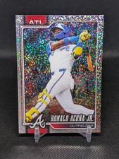 2026 Topps Series 1 - Ronald Acuña Jr. Confetti Parallel Atlanta Braves #50