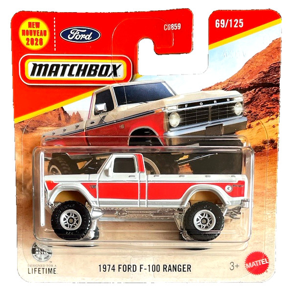 Matchbox 1974 Ford F100 Ranger Truck 69/125 2026 1:64 Modellauto Spielzeug Usa-image