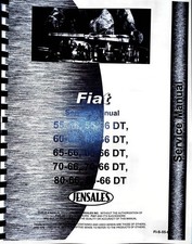 Fiat 55-66 55-66DT 60-66 60-66DT 65-66DT 70-66 Manuale Servizio Riparazione Trattore