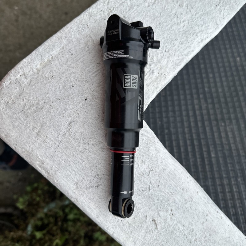 Rockshox SIDLuxe Select+ Trunnion Rear Shock 165x40 2 Position 