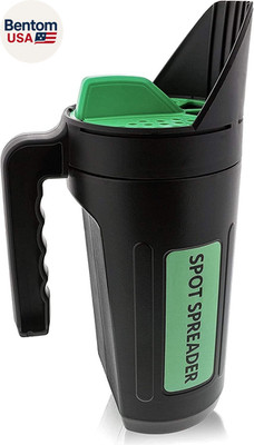 Hand Spreader Shaker for Seed, Salt, De-Icer, Ice Melt, Earth Food and Fertilize