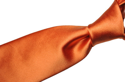 MATTABISCH NAPOLI Tie ITALY MADE Orange Color L62 W3.7