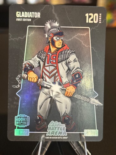 2026 Gladiator Roman Anthony Bo Jackson Battle Arena Battlefoil Steel #BF-258 RC