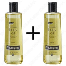 Neutrogena Body Oil Light Sesame Formula 250ml x2 Lightweight Radiant Skin Care
