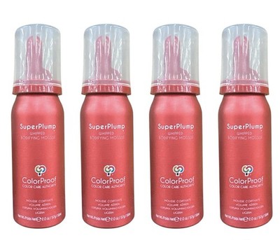 ColorProof SuperPlump Whipped Bodifying Mousse 2 oz (Pack of 4)