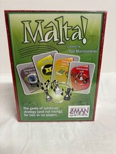 Malta! Strategy Z-Man Games Card Game NEW in SEALED Box
