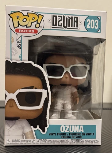 NEW Funko Pop Rocks: Ozuna #203 Latin Singer Vinyl Figure VAULTED