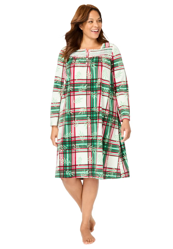 Vestido manga larga talla grande Only Necessities