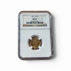 1901 Liberty $2.5 Gold Coin NGC MS63, FREE SHIPPING