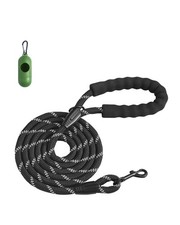 Rope Dog Leash 6ft Heavy Duty Dog Leash Comfortable Padded Handle Strong N