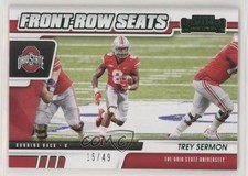 2021 Panini Contenders Draft Picks Front Row Seats Green 15/49 Trey Sermon xm0