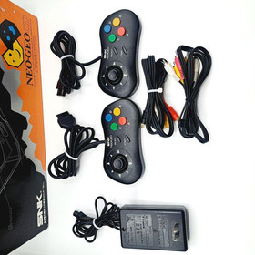 SNK Neo Geo CD Console Complete in Box 2 Controllers Near Mint Japan Retro Rare