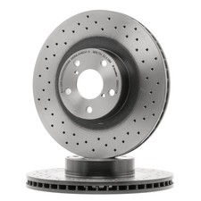 2x BREMBO Disque de frein Avant pour SUBARU IMPREZA A trois volumes (GD) 293mm