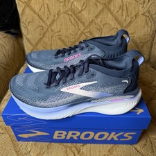Brooks Adrenaline GTS 25 Women s Size 12 Running Shoes Blue Pink 1204431B486 New