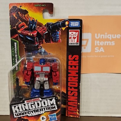 Hasbro Transformers Kingdom War for Cybertron Trilogy Optimus Prime Transformin 