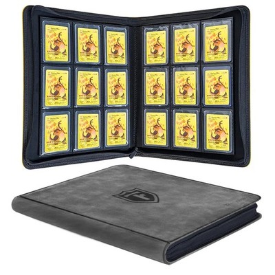 Top Loader Binder - 9 Pocket (3'' x 4''), Holds 288 Toploaders With S... Fast Ship