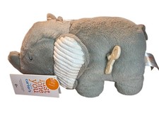 NEW Carters Just One You Elephant Plush Musical Wind Up Lullaby 10" Gray Stripe