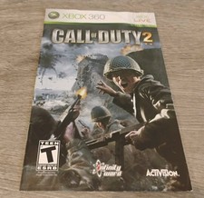 Call of Duty 2 Microsoft Xbox 360, 2005 Manual Only