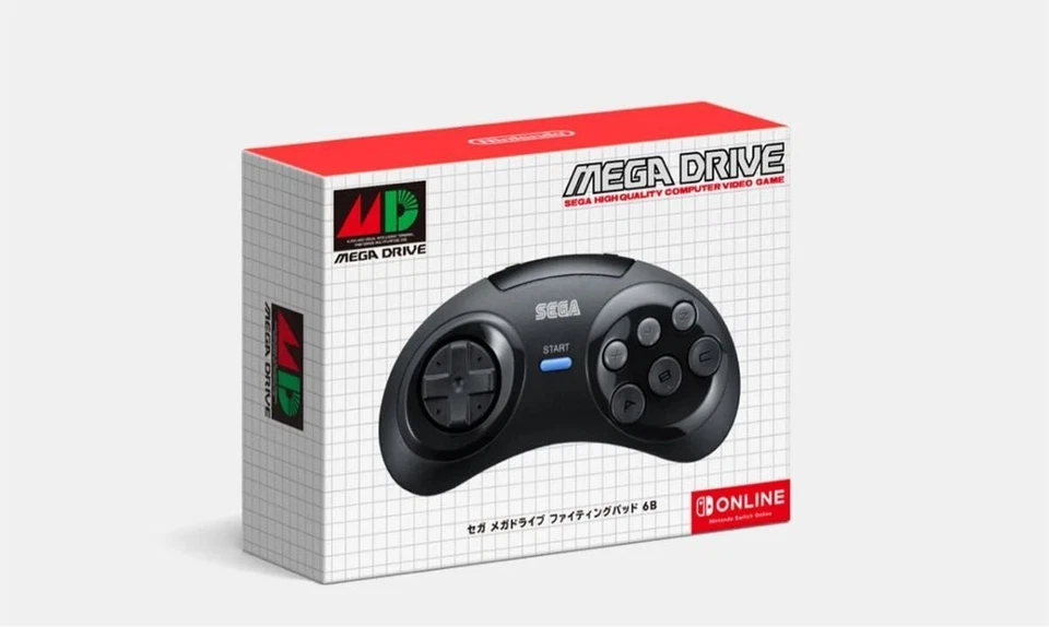 [Japan Limited] Sega Mega Drive Fighting Pad 6B Controller Switch Online Exclusi - Image 3 of 4