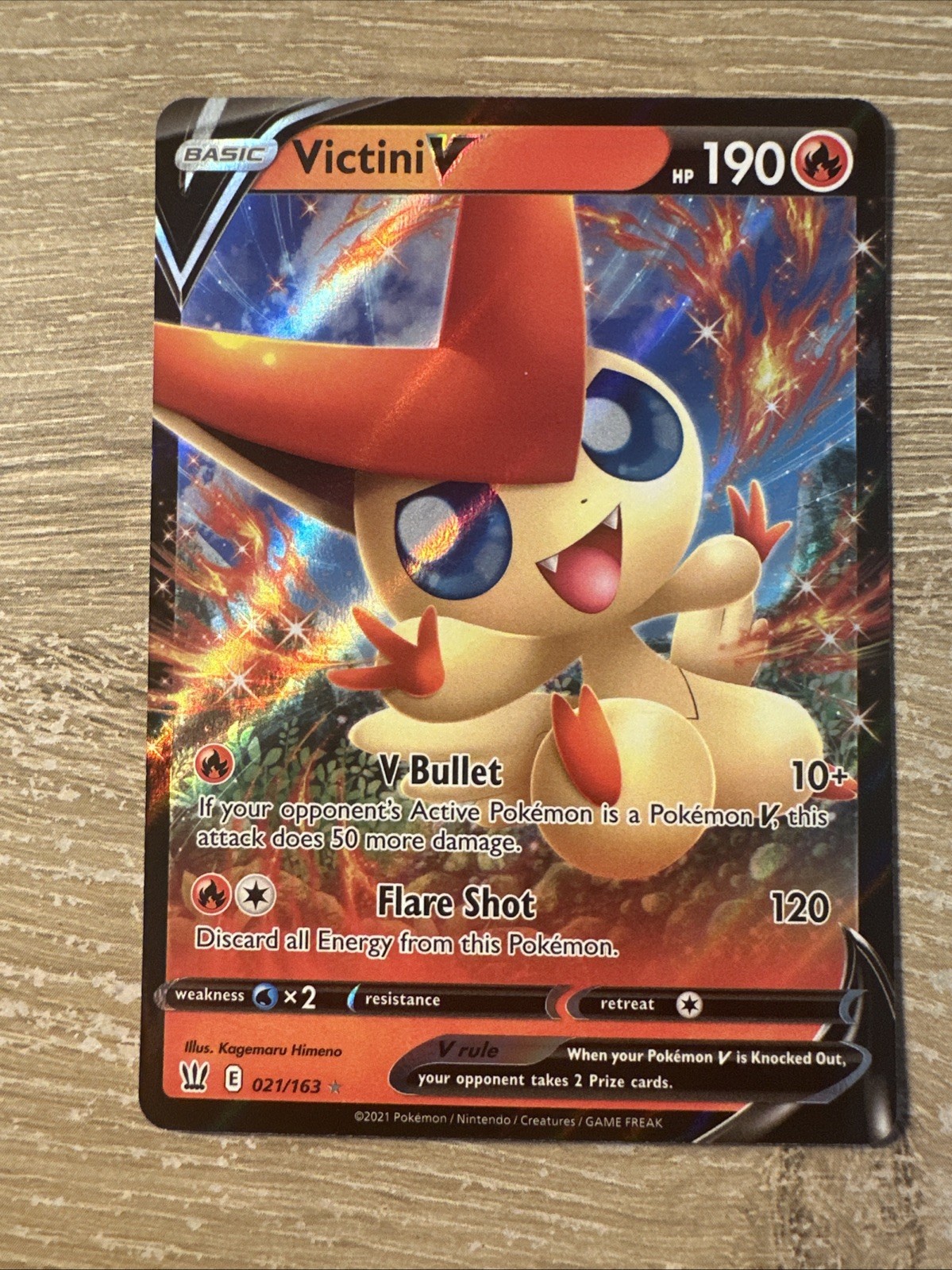 Pokémon - Battle Styles - VICTINI V - 021/163 - BOGO HALF OFF
