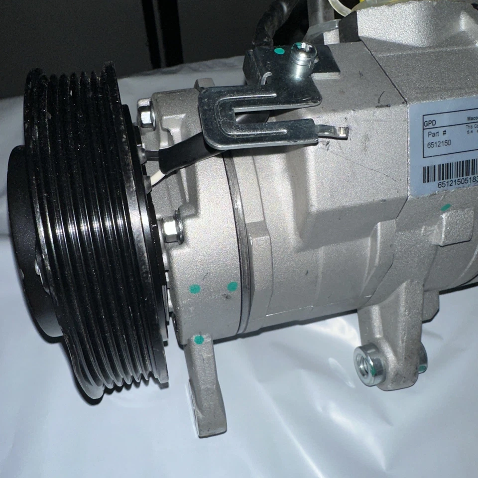 COMPRESOR GPD APTO PARA DODGE DAKOTA, RAM 1500, RAM 2500, MITSUBISHI RAIDER 6512150 Foto 3 de 4