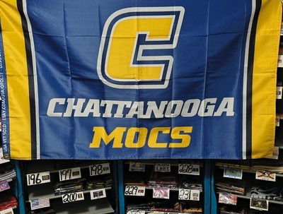 NCAA- Chattanooga Mocs  Sports Fan Flag 3 x5  (91.4cm X 152.40 Cm )