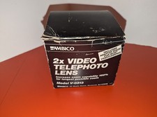 AMBICO Video V-0313 Telephoto 2 X Lens with Case, Manual Box