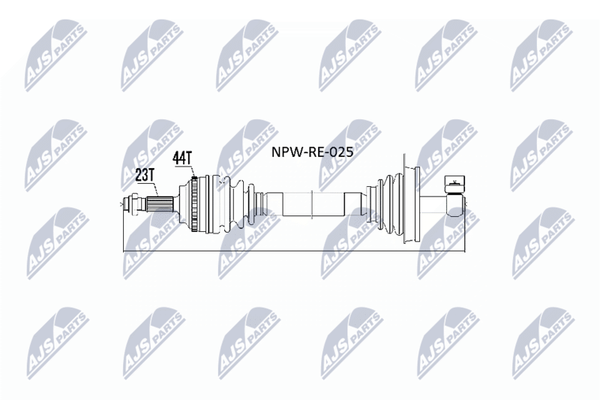 NTY Antriebswelle NPW-RE-025 FüR Renault-image