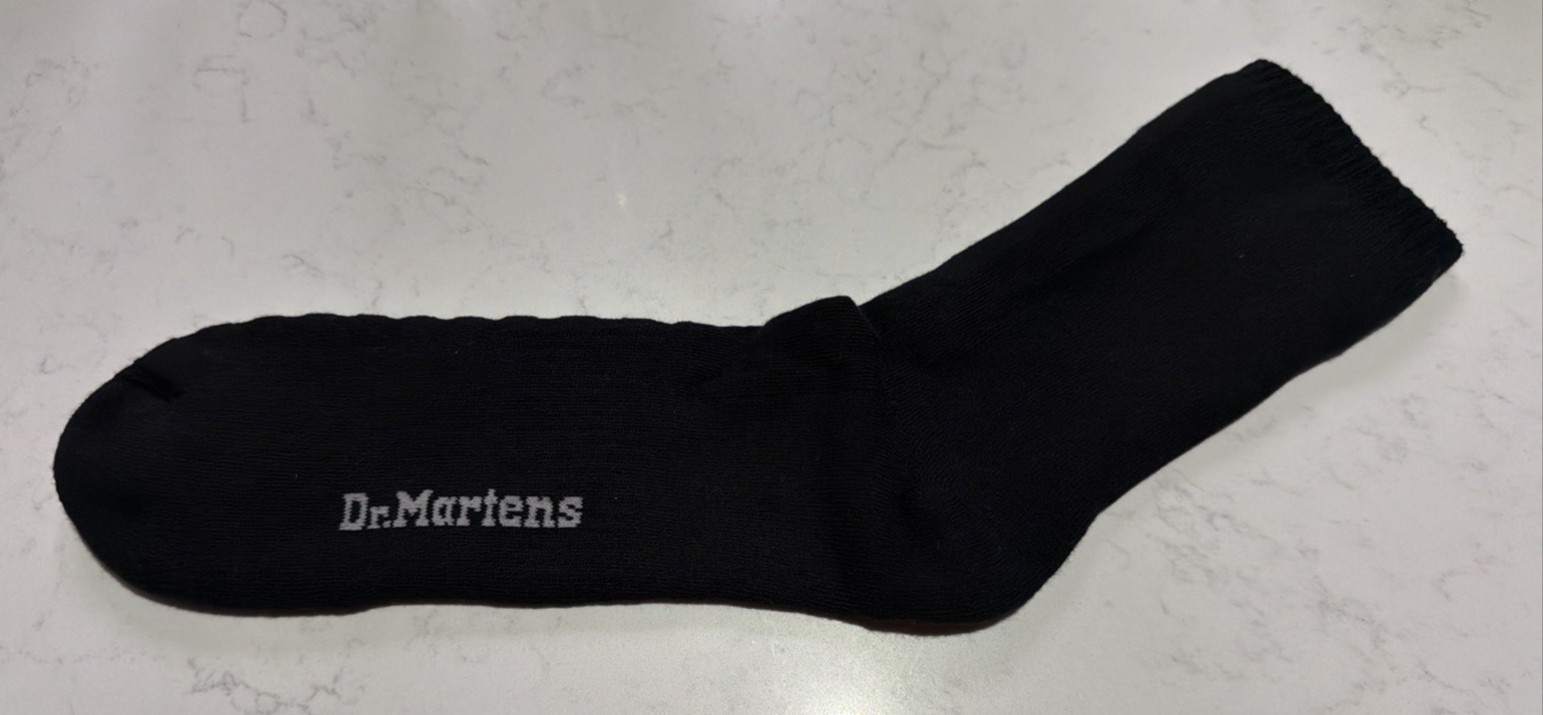 Dr. Martens The Double Doc Sock Small Medium Large Unisex Athletic Logo thumbnail 9