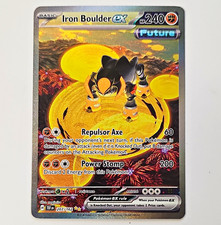 Iron Boulder ex 207/162 Secret Rare SV05 Temporal Forces English Full Art Holo on eBay