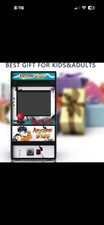 Mini Arcade Machine, Retro Gaming Console, Green 156 Games One Player